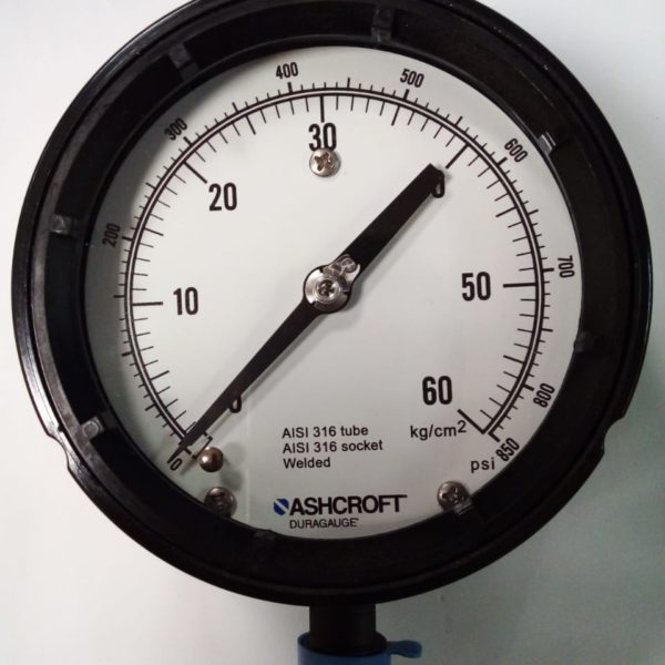 manómetro de presión