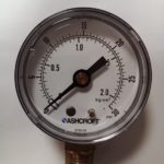 manómetro Ashcroft de 30 psi